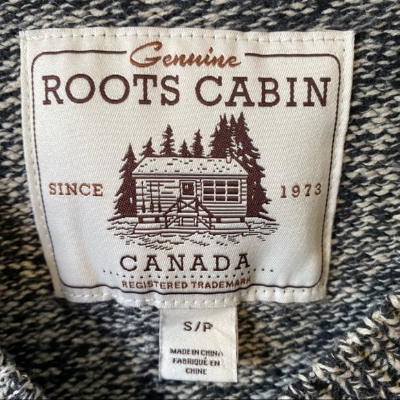 Roots women’s Cabin V Neck Sweater - size Small - Picture 4 of 9